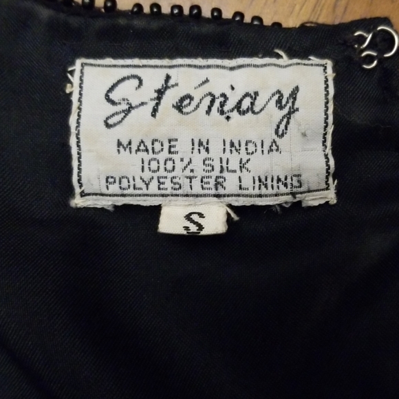 GUSSIED UP❣️Black sequined top - Picture 6 of 8